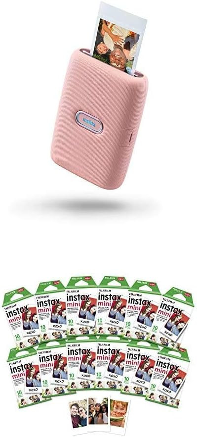Fujifilm Instax Mini Link Smartphone Printer - Dusky Pink | Amazon (US)