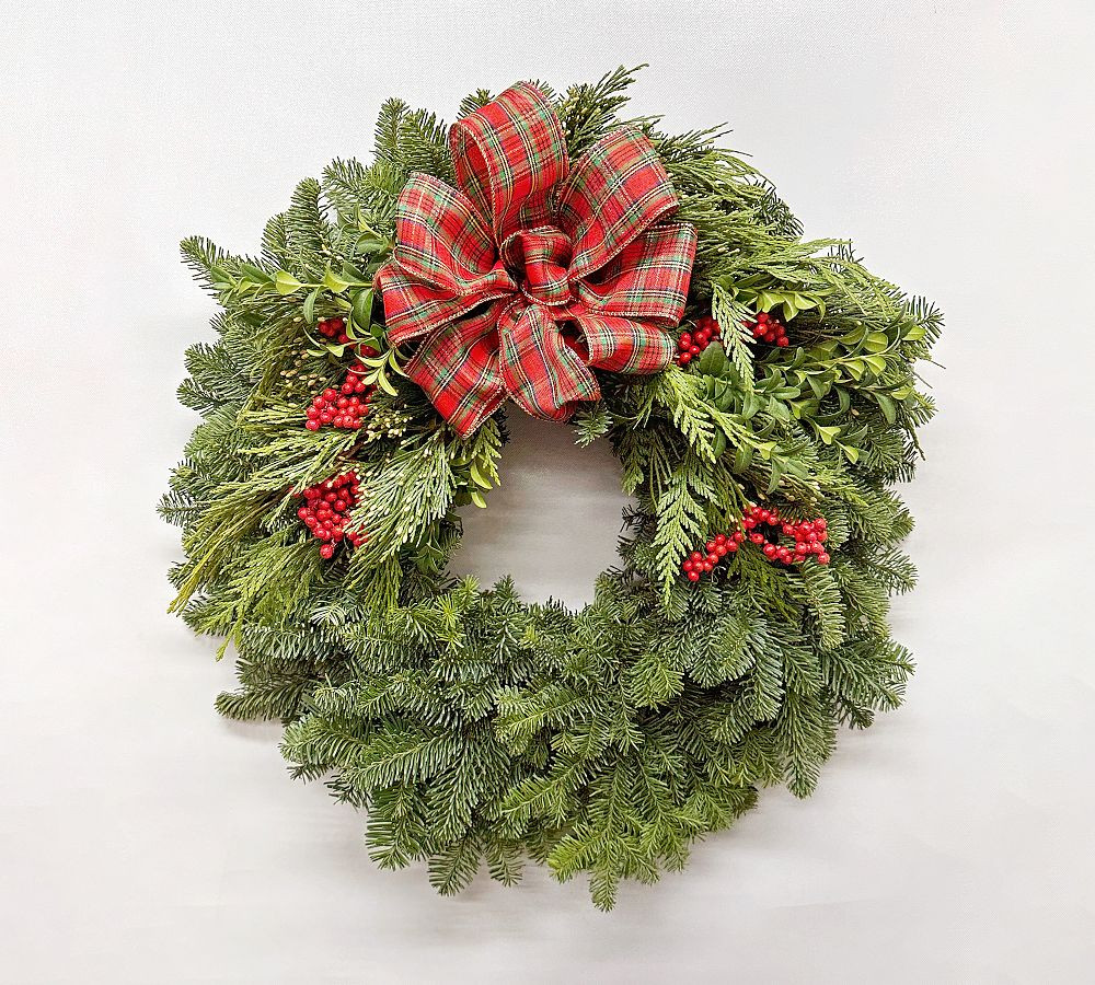 Fresh Tree Lot Classic Wreath | Pottery Barn (US)