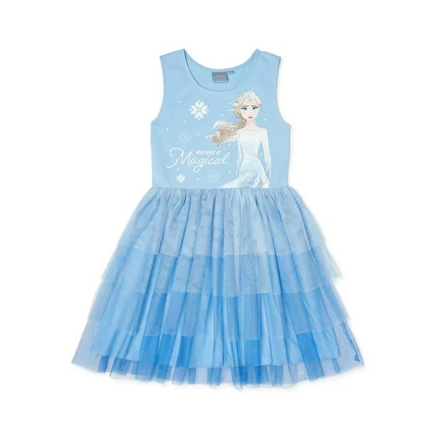 Disney Frozen 2 Girls Exclusive Princess Tutu Dress, Sizes 4-16 | Walmart (US)