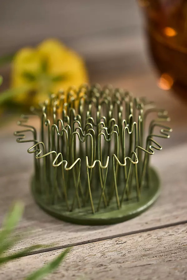 Round Floral Frog | Anthropologie (US)