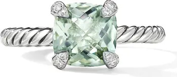 Chatelaine® Ring with Semiprecious Stone & Diamonds | Nordstrom