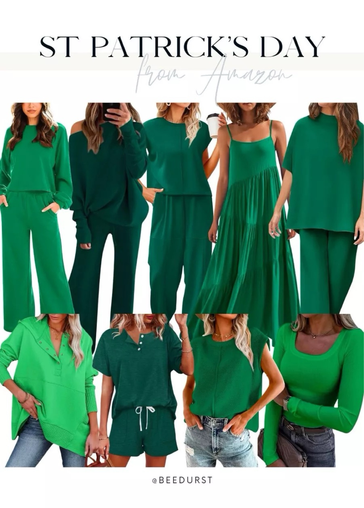 St Patrick’s Day outfit idea, St Patrick’s Day outfit, spring outfit, St Patrick’s Day bar outfit, St Patrick’s Day party outfit, green outfit, green dress, green top, green bodysuit, green matching set, green sweatsuit

#LTKfindsunder50 #LTKstyletip #LTKSpringSale