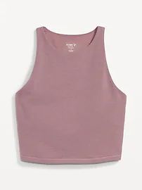 Light Support PowerChill Longline Sports Bra Tank for Women | Old Navy (US)