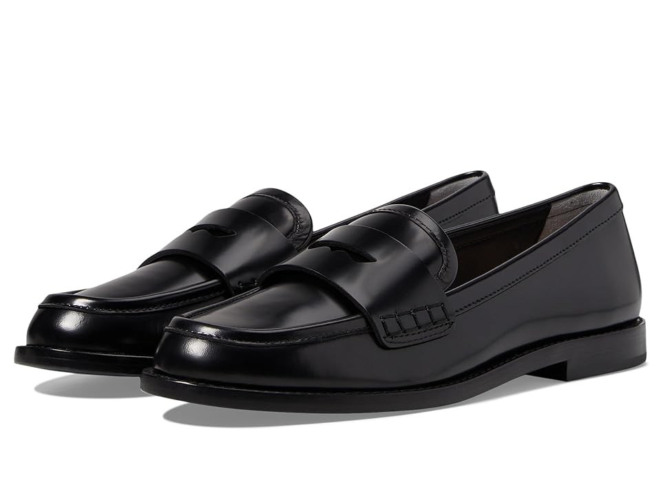 Loeffler Randall Rachel Leather Loafer Women's Shoes Black : 7.5 B - Medium | Zappos