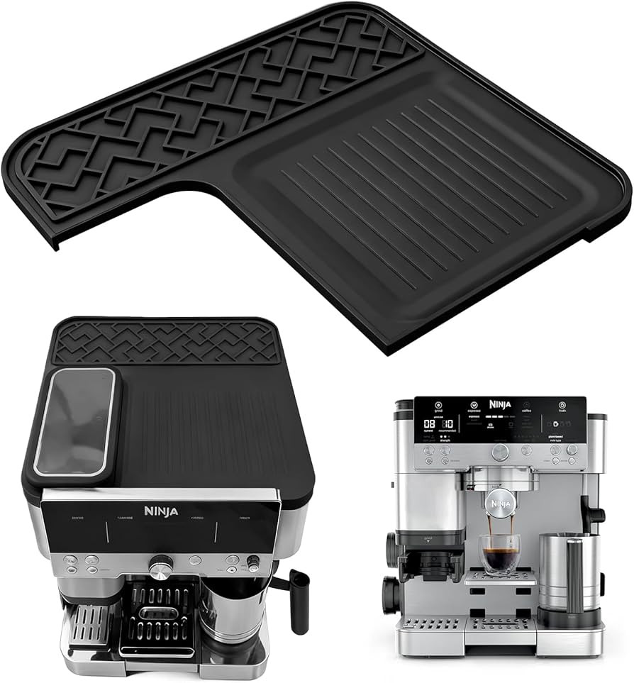 Top Mat for Ninja Luxe Espresso Coffee Machine ES601 & ES701, Food-Grade Silicone Heat-Resistant,... | Amazon (US)