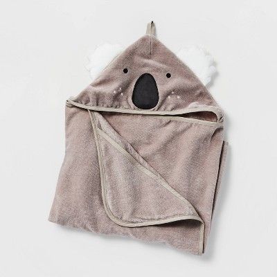 25"x50" Koala Hooded Towel - Pillowfort™ | Target