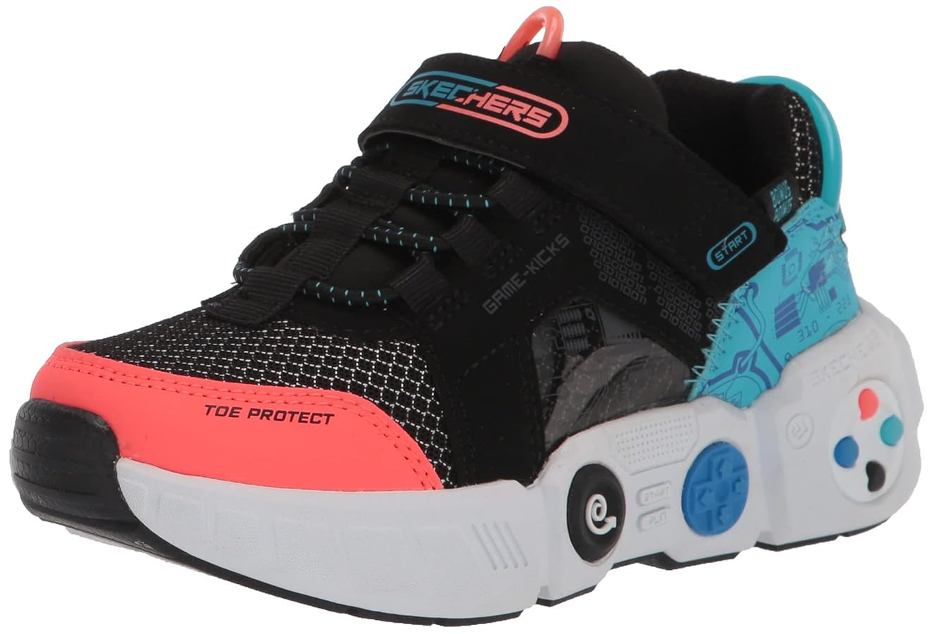 Skechers Unisex-Child Gametronix Sneaker | Amazon (US)