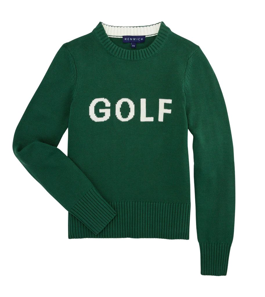 Golf Sweater in Forest | Over The Moon Gift