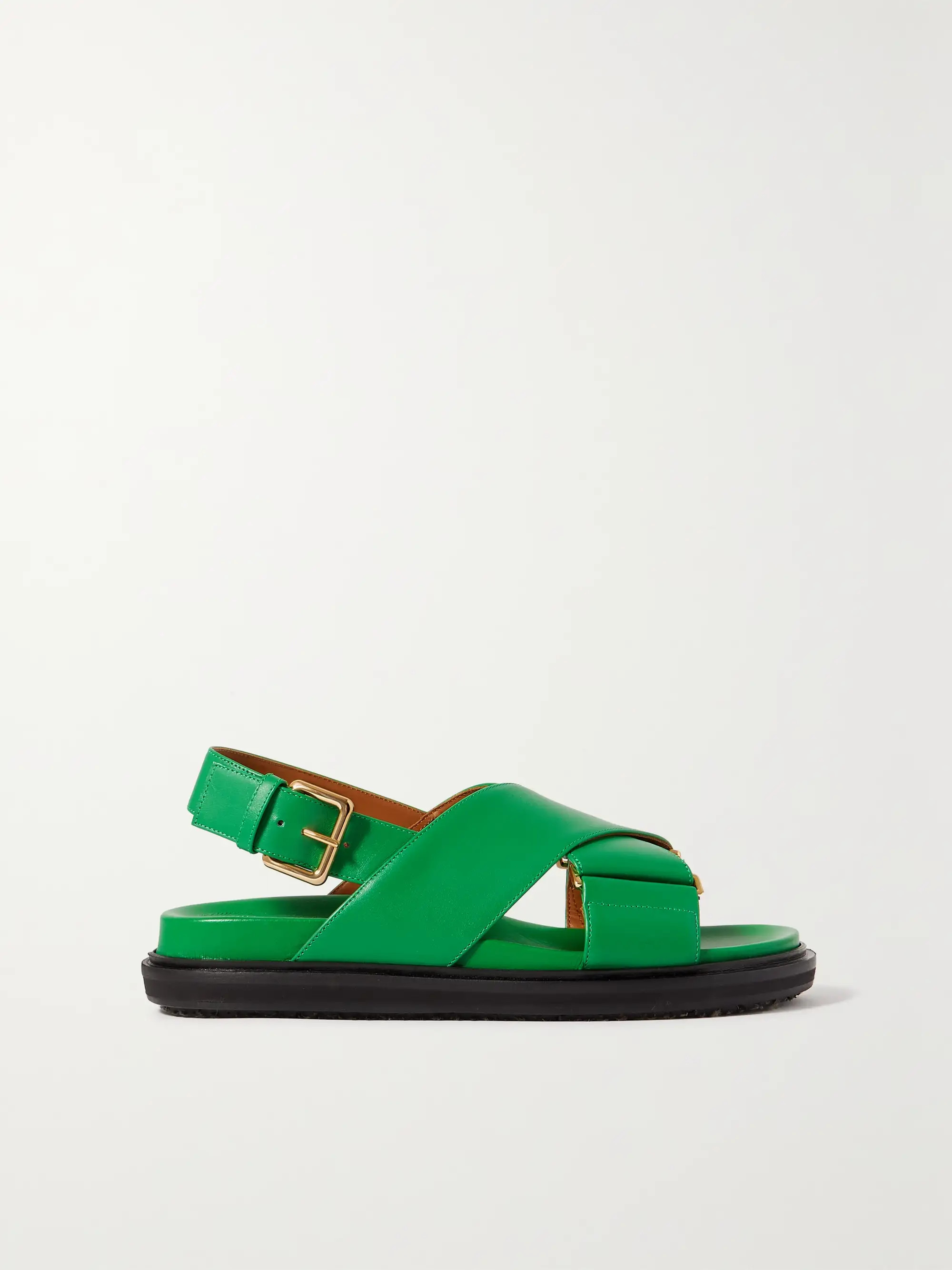 Fussbett leather slingback sandals | NET-A-PORTER APAC