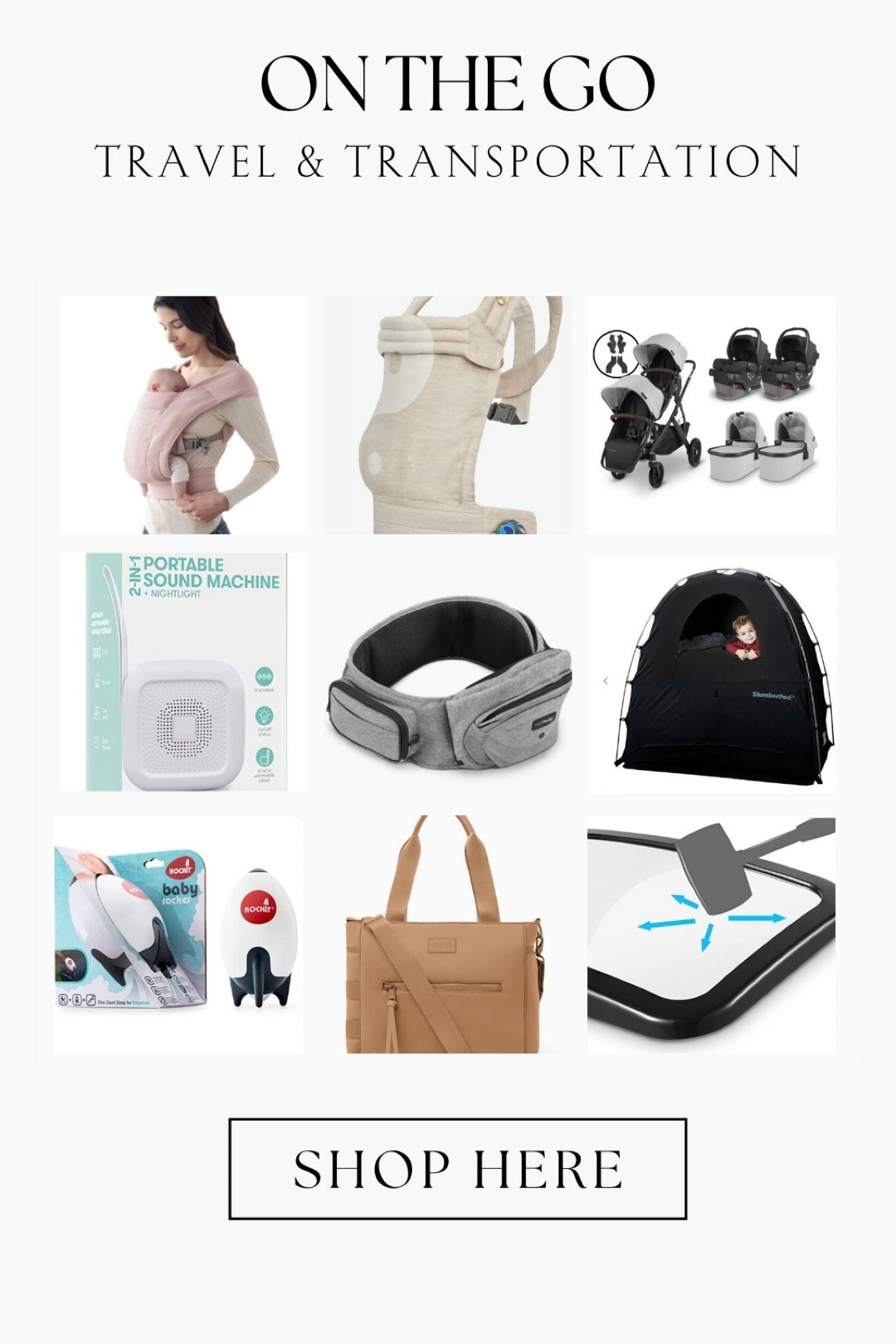 Registry must haves for travel and on the go #registry 

#LTKbaby