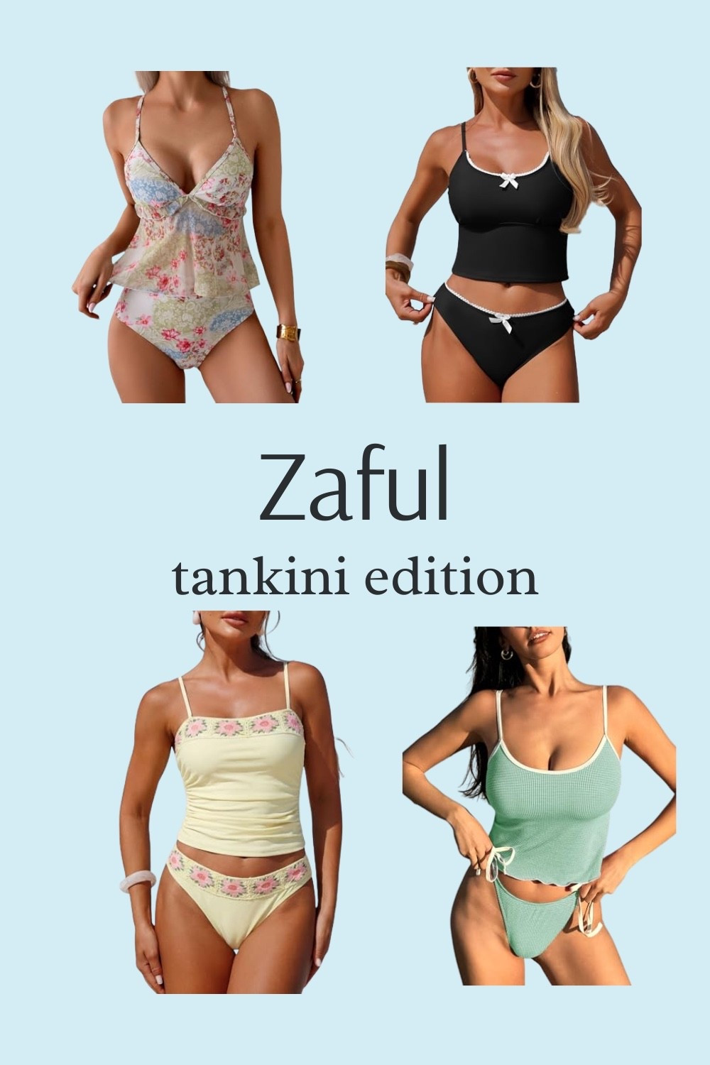 Zaful tankini edition 👙

#LTKmomlife #LTKootd #LTKSwim