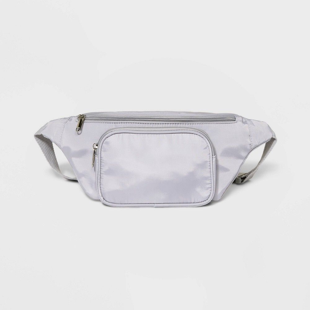 Fashion Fanny Pack - Wild Fable Silver | Target