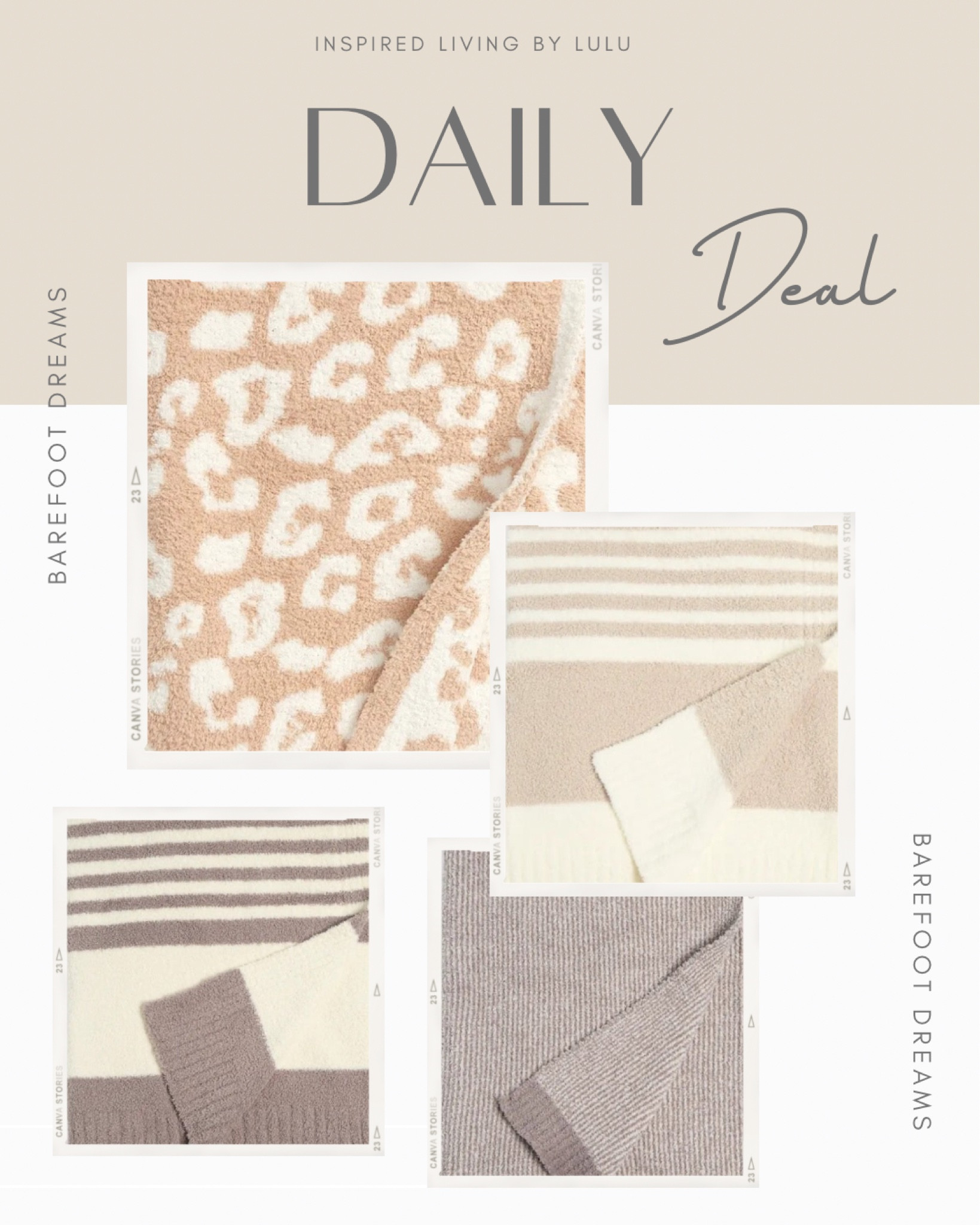 Snuggle up in style! 🛌✨ Get the ultra-cozy Barefoot Dreams blanket from Nordstrom Rack at an unbeatable price. Perfect for MothersDay gifting or treating yourself! 

#HomeDecor #CozyVibes #Blankets #NordstromRackDeals #LimitedTimeOffer

#LTKGiftGuide #LTKfindsunder100 #LTKsalealert