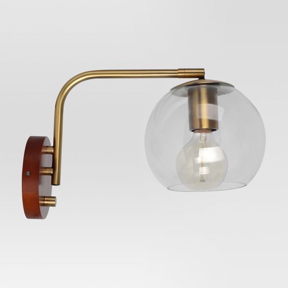 Madrot Glass Globe Wall Light - Project 62™ | Target