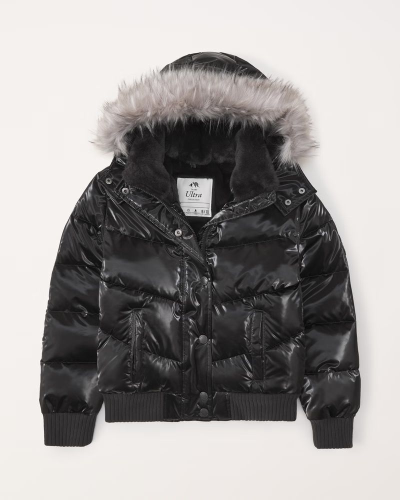 girls a&f ultra puffer | girls coats & jackets | Abercrombie.com | Abercrombie & Fitch (US)