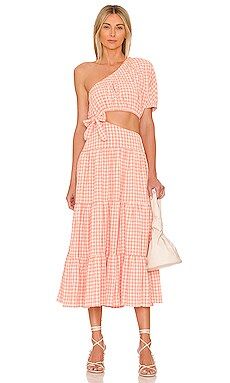 Malia Midi Dress in Orchid Pink
                    
                    MAJORELLE | Revolve Clothing (Global)