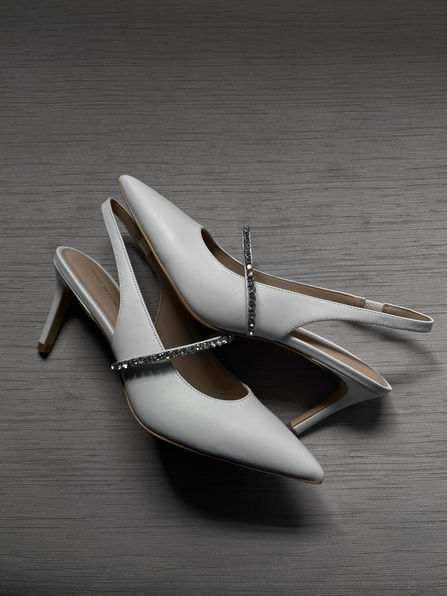 These nude crystal slingback pumps are perfect for a special event such as a bridal shower or wedding!!!

It also comes in black, nude, a light pink, rose gold, silver, burgundy suede!

Sizes are selling out fast!!!

#LTKSaleAlert #LTKShoeCrush #LTKWedding