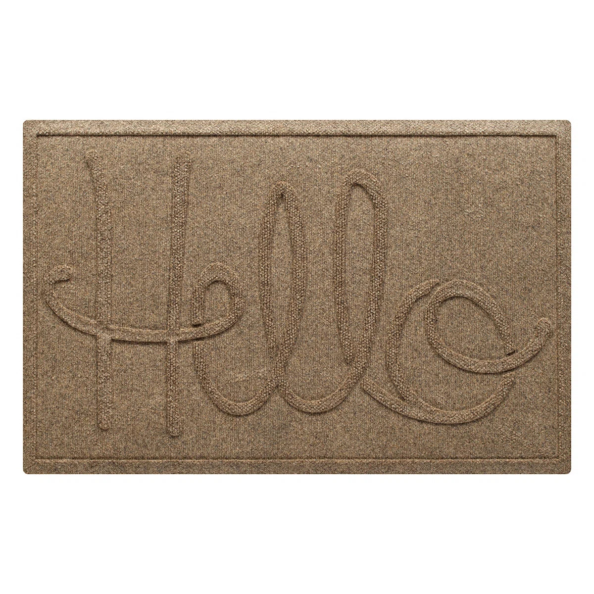 WaterHog Hello 23 in. x 35 in. Indoor Outdoor Door Mat | Wayfair North America