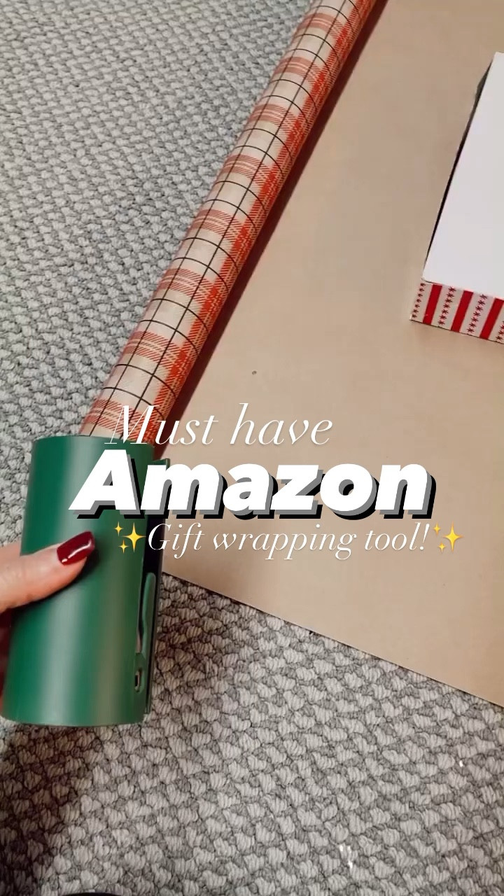 Amazon gift wrapping tool / The Original Little ELF Gift Wrap Cutter (2-Pack) | As seen on Shark Tank | Holiday Wrapping Paper Cutter

#LTKSeasonal #LTKfindsunder50 #LTKHoliday
