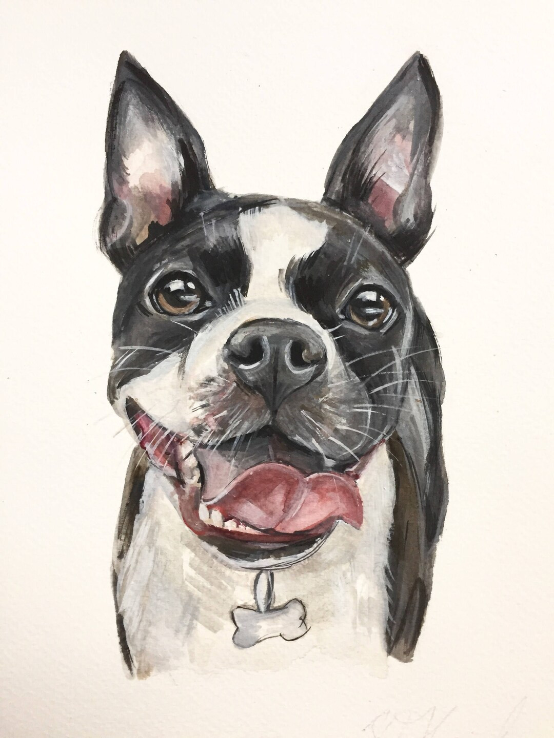 Custom Made HANDPAINTED PET PORTRAIT Custom Pet Painting - Etsy | Etsy (US)