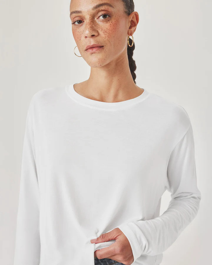 The Lila Climate Beneficial™ Verified Cotton Long Sleeve Tee | Splendid