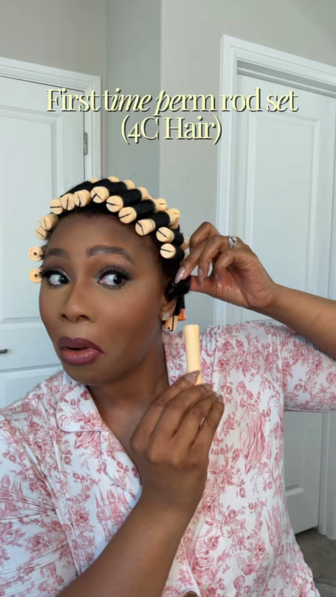Perm rod set on 4C natural Hair + linked everything I used.

#LTKBeauty #LTKgrwm #LTKmomlife