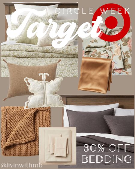 30% off select bedding & pillows for Target Cirlce week!

#LTKsalealert #LTKhome #LTKxTarget