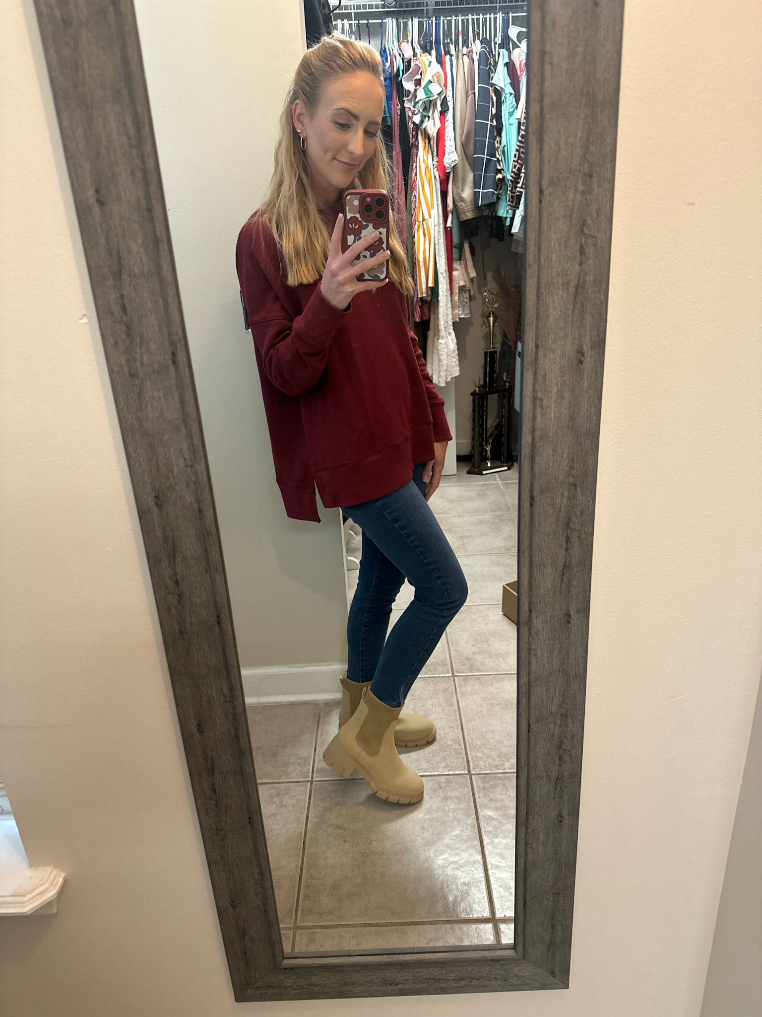Loving these chunky heel boots from @amazon! #ltkitamazon #ltkitboots #ltkitstyletip #style #bootstyle #momboots #fyp #bootstyle #casualboots #fun 

#LTKstyletip #LTKSeasonal #LTKshoecrush