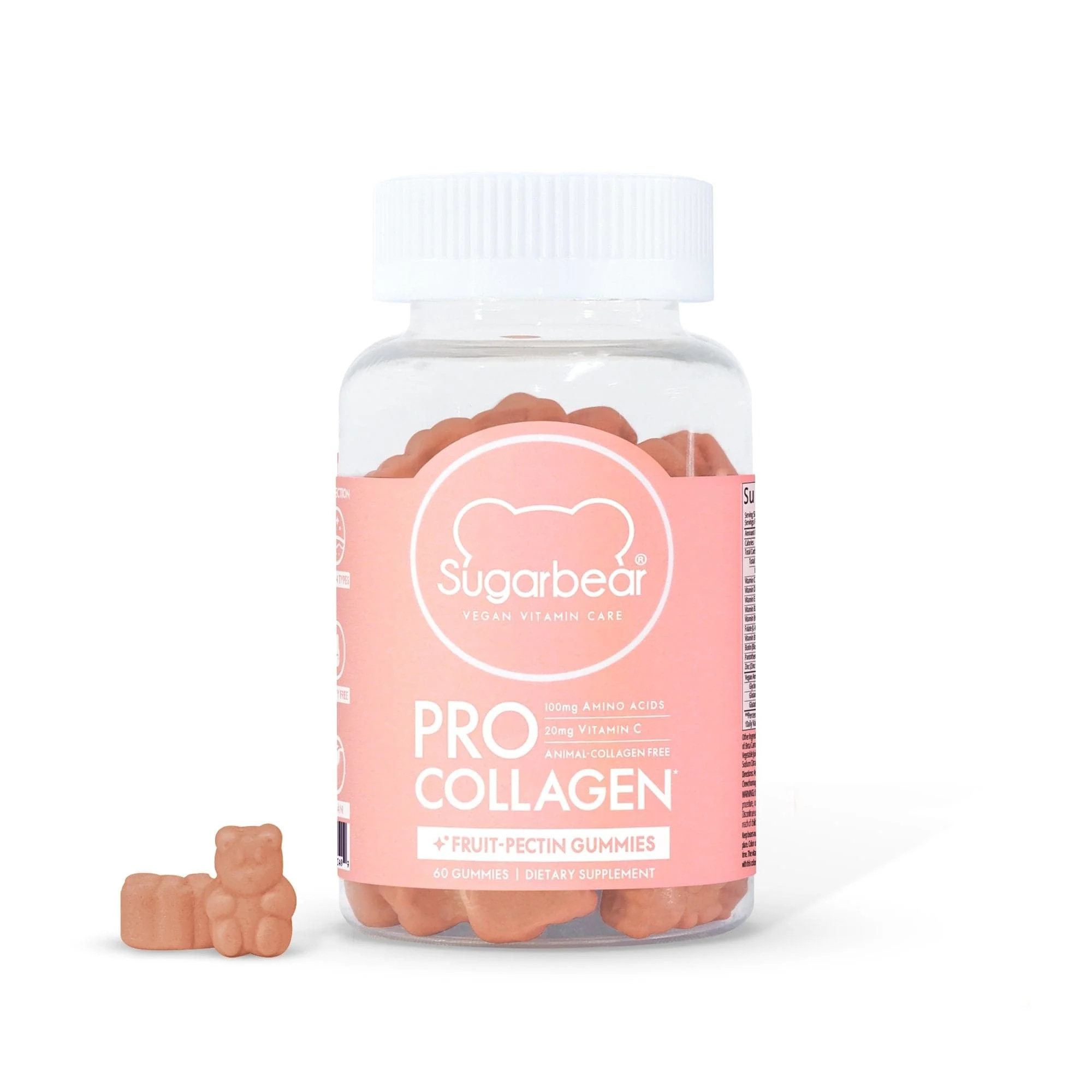 Sugarbear ProCollagen Vitamin Gummies - 1 Month | SugarBearHair