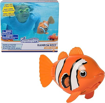SwimWays Rainbow Reef Fish Toy, Kids Swimming Accessories & Water Toys, Learn to Swim Pool Toys f... | Amazon (US)