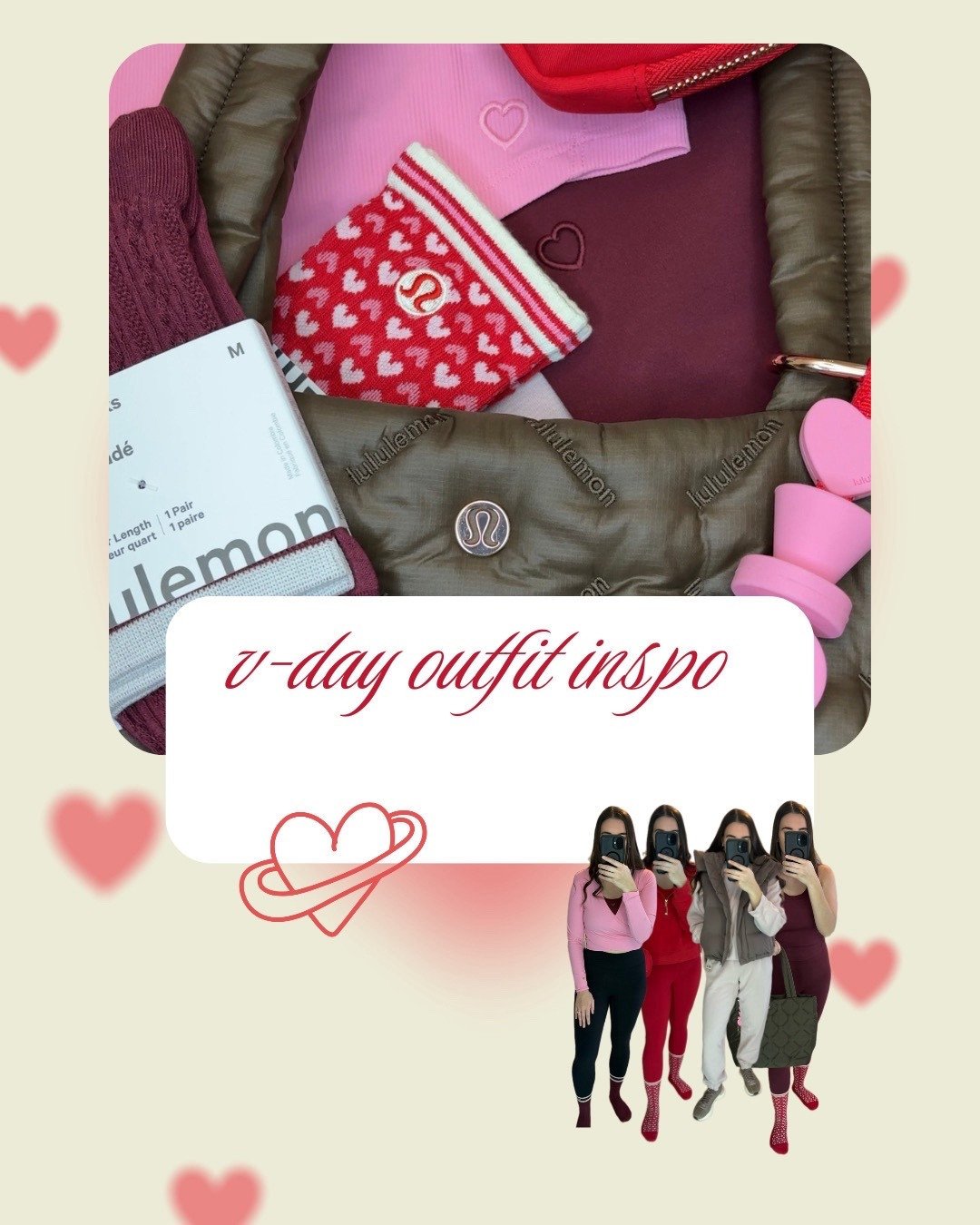 Valentines Day Outfit Inspo @lululemon 

#LTKValentine #LTKootd #LTKSeasonal