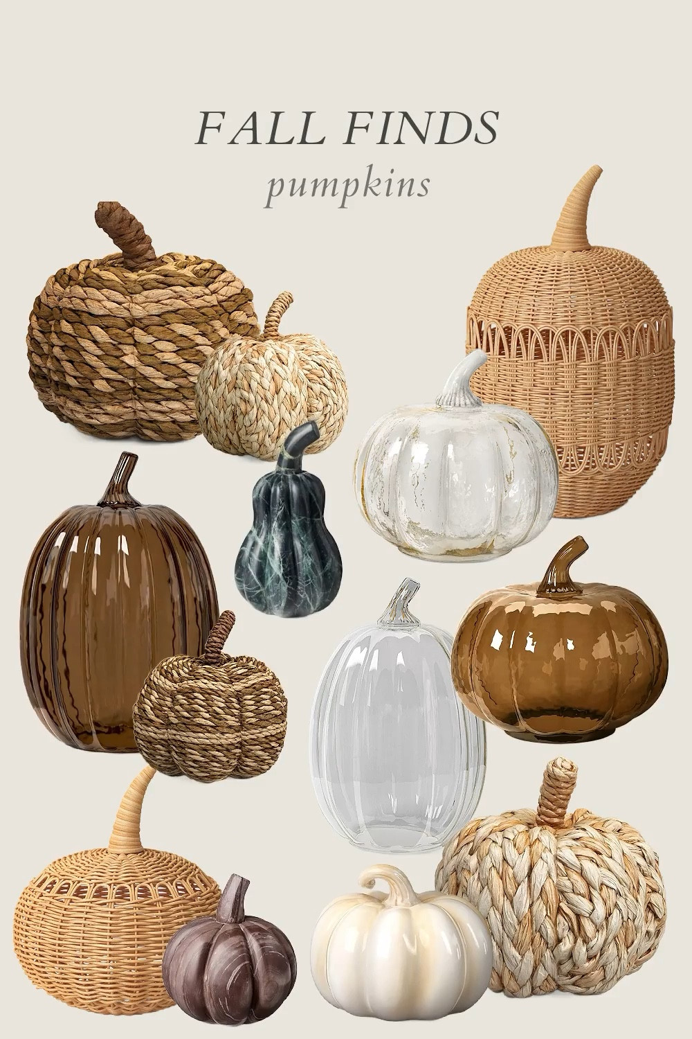 I've gathered some of my favorite, affordable pumpkins - and the woven ones have my heart! Target, Threshold, fall, autumn, pumpkins, seasonal home decor

#LTKSeasonal #LTKFindsUnder50 #LTKHome