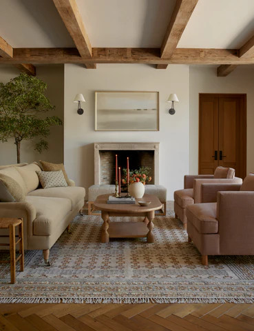 Keziah Flatweave Jute-Blend Rug | Lulu and Georgia 