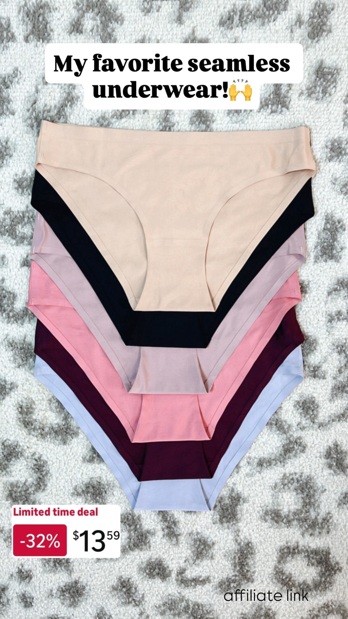 Seamless underwear I love!! On sale 

#LTKFindsUnder50 #LTKSaleAlert #LTKselfcare