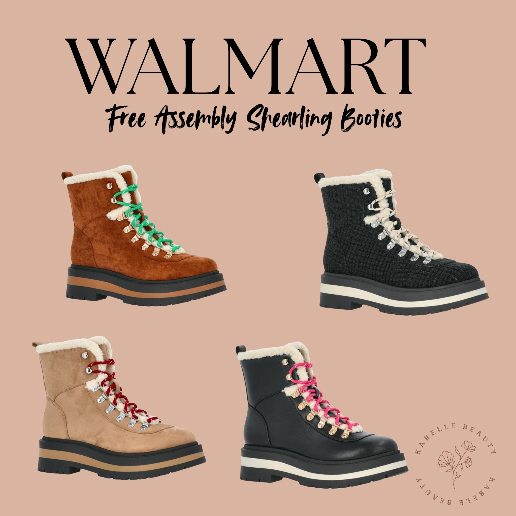 Free Assembly Faux Shearling Booties.

#LTKSeasonal #LTKFindsUnder50 #LTKShoeCrush