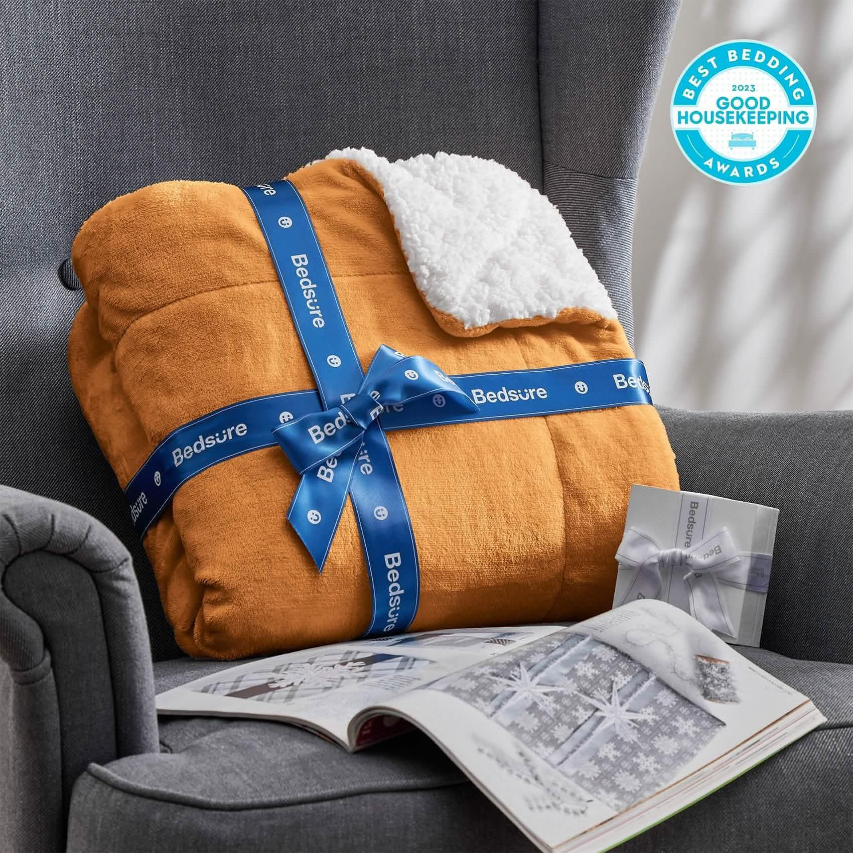 GentleSoft™ Sherpa Fleece Blanket | Bedsure® | Bedsure