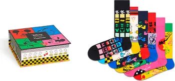 x Disney Assorted 6-Pack Crew Socks Gift Box | Nordstrom