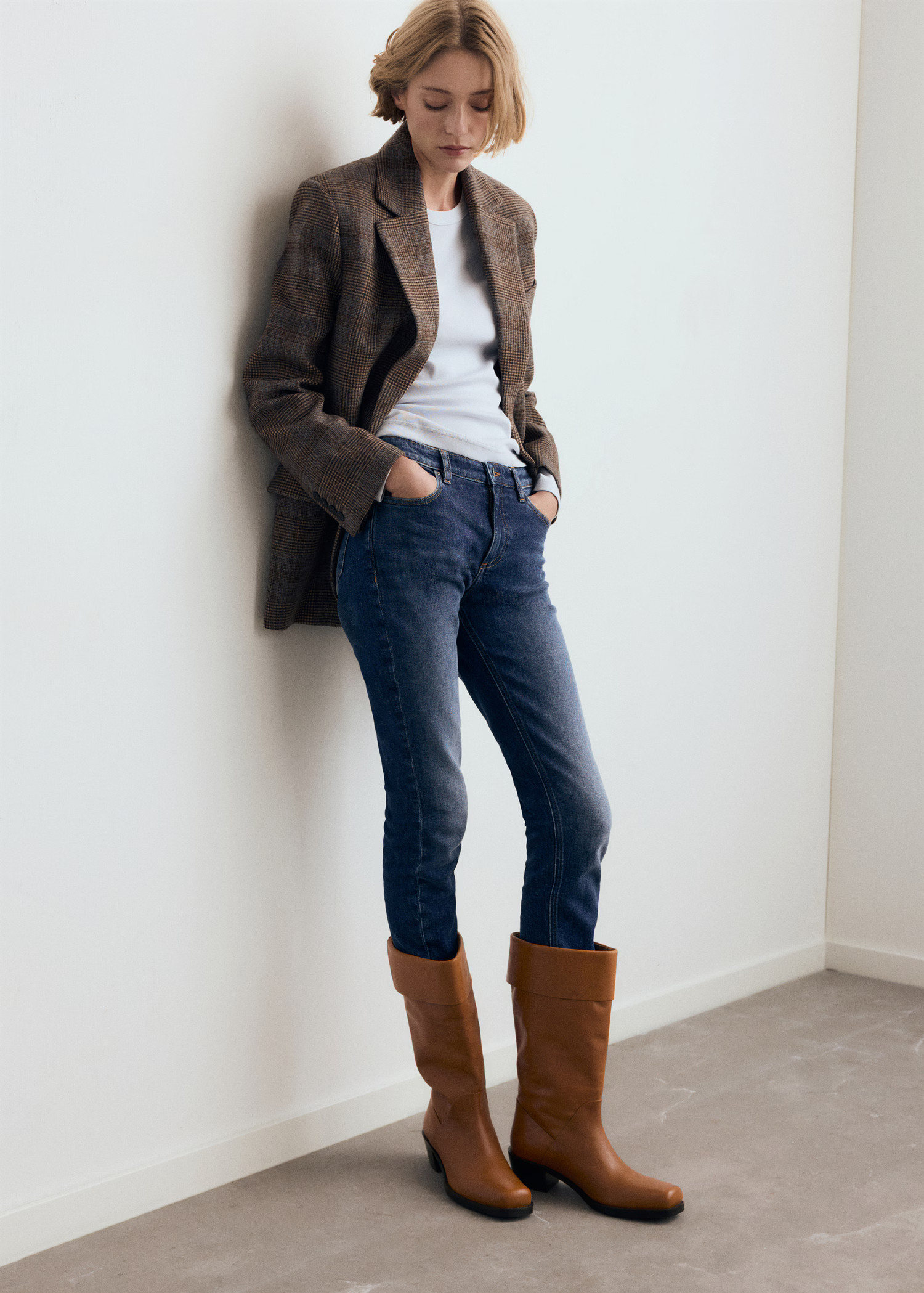 Buccaneer leather boots | MANGO (UK)