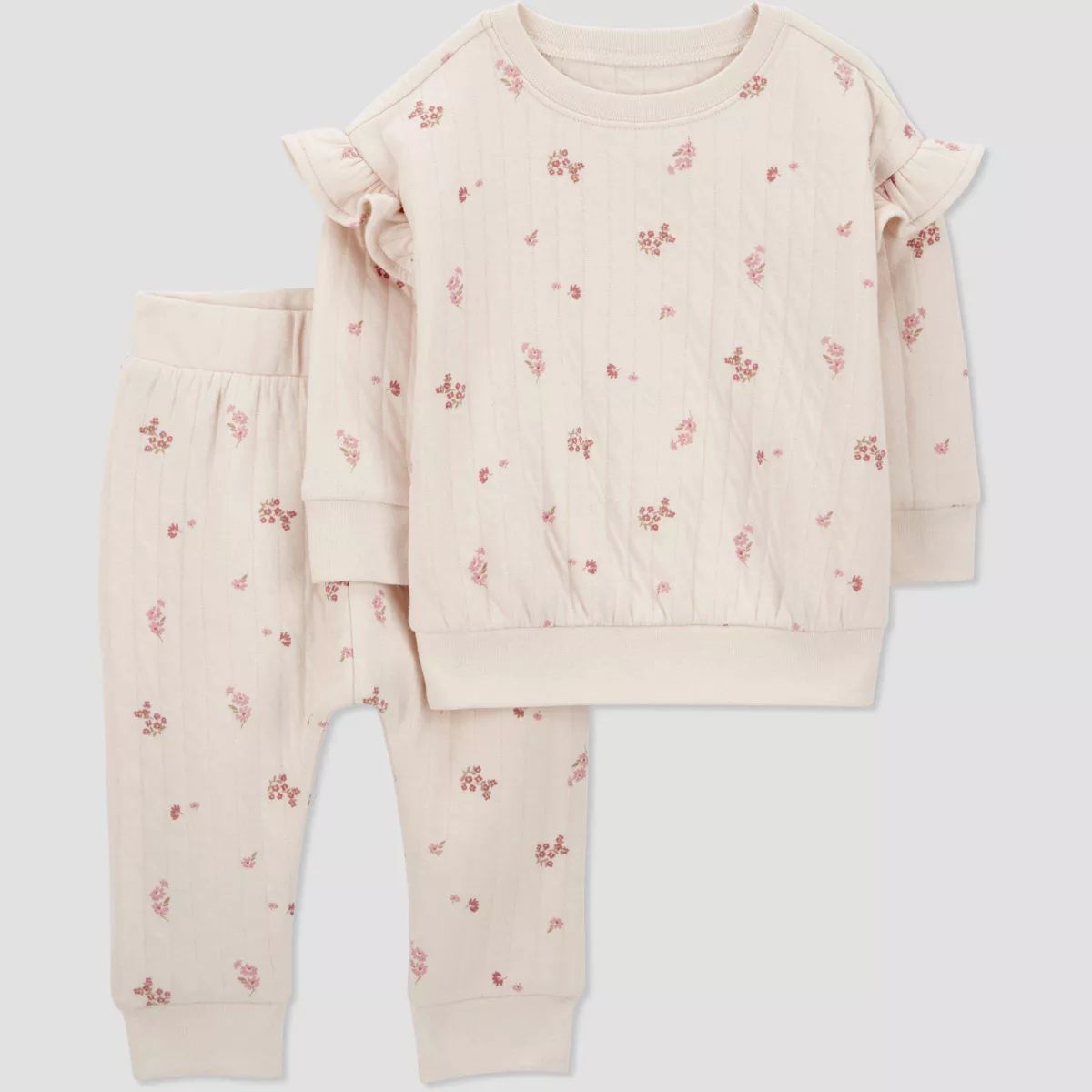 Carter's Just One You® Baby Girls' Floral Coordinate Set - Pink/Cream | Target