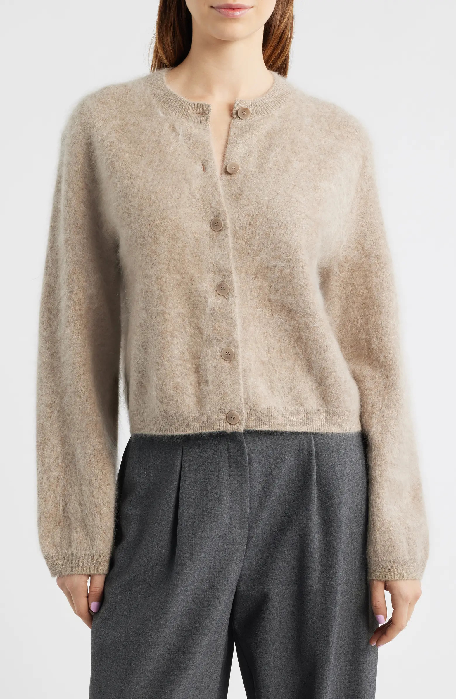 Brushed Cashmere Cardigan | Nordstrom