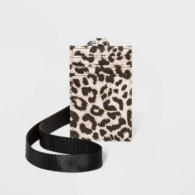 Women's Leopard Print Lanyard - Wild Fable™ | Target