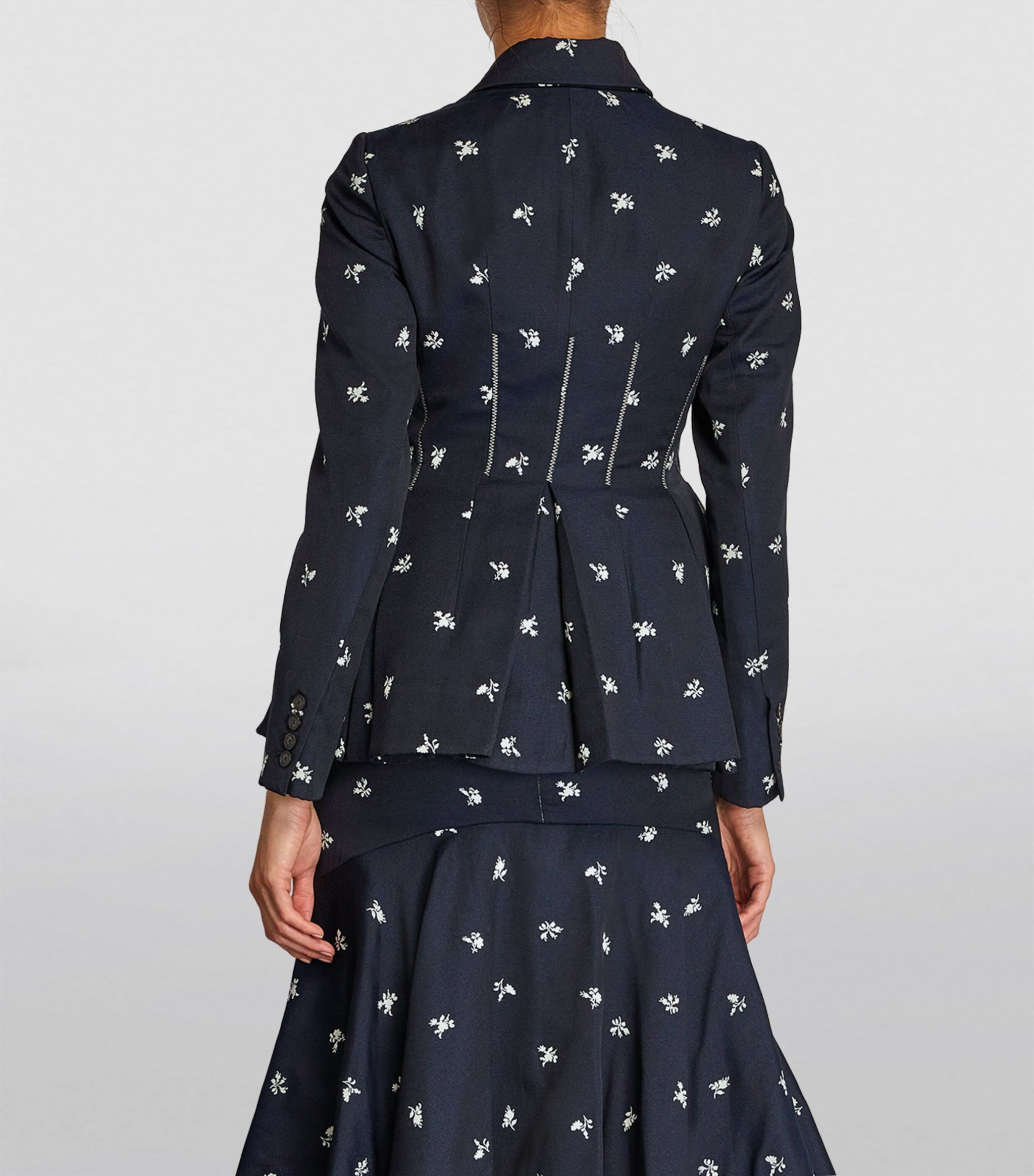 Floral Single-Breasted Blazer | Harrods