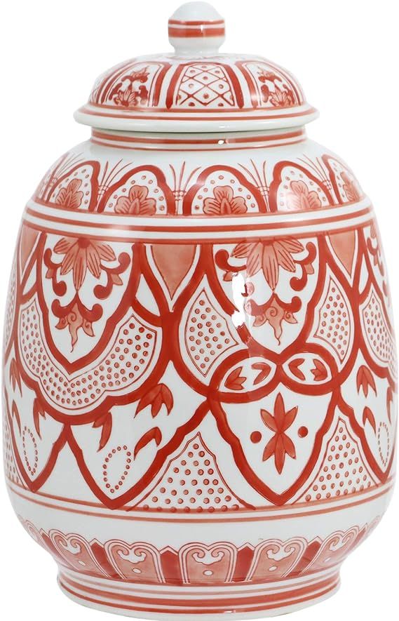 Import Collection Cinnimon Urn, Standard, Red | Amazon (US)