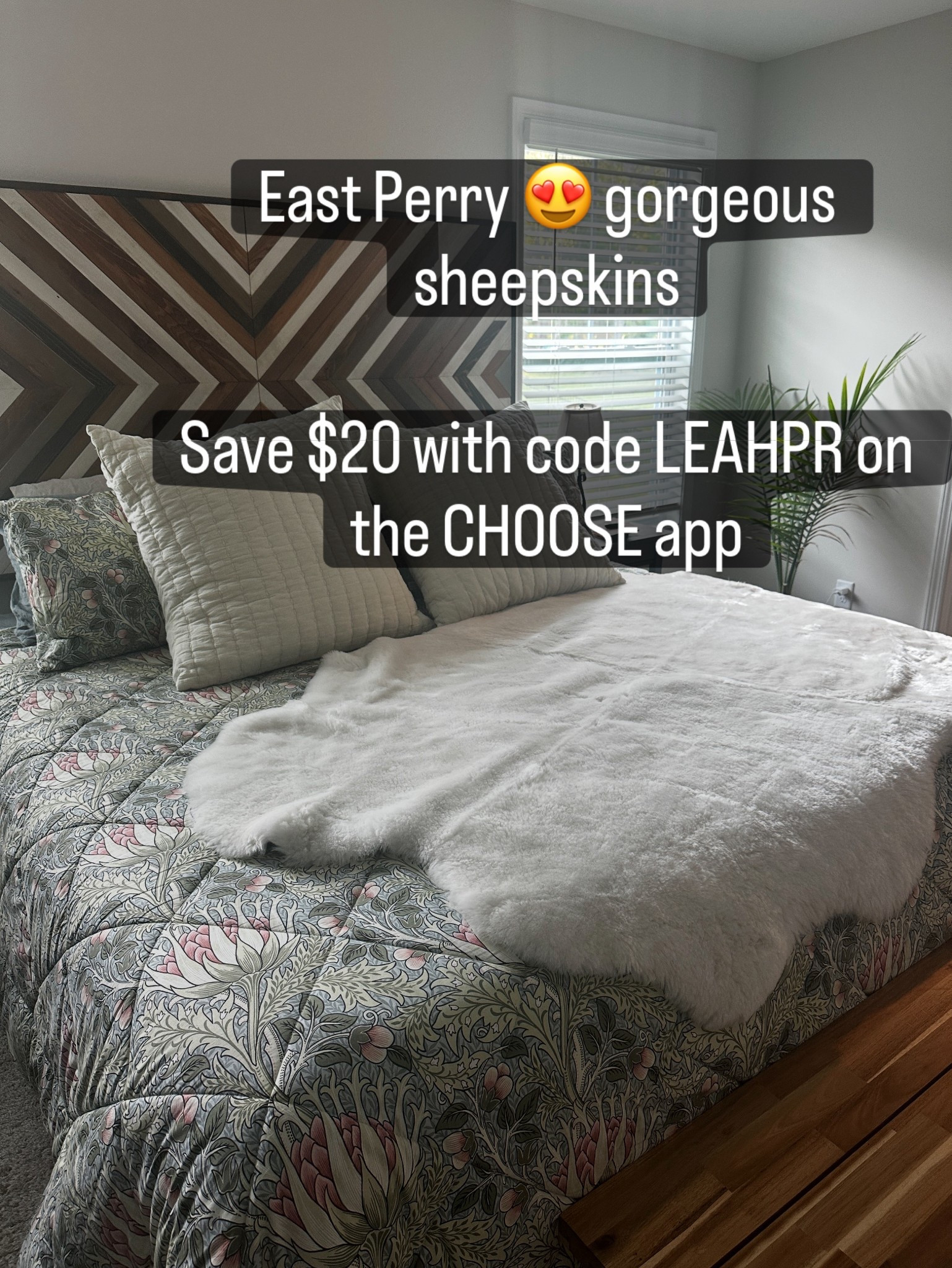 East Perry is on CHOOSE for only a few more days! Save an extra $20 with code LEAPR at checkout!