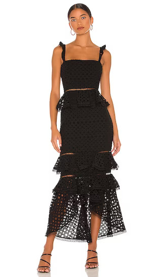 Haze Midi Dress in Black | Revolve Clothing (Global)