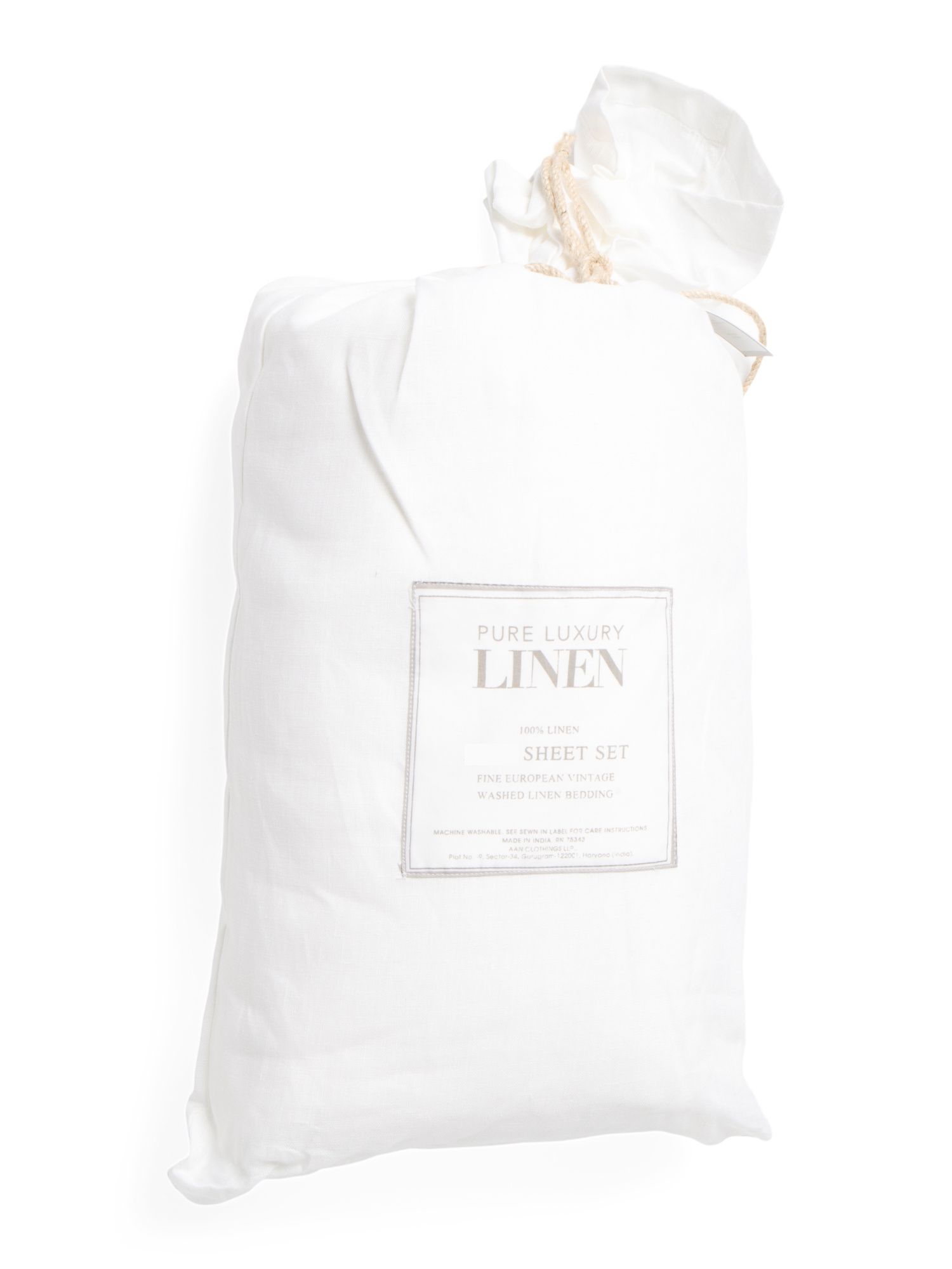 Belgian Linen Sheet Set | TJ Maxx