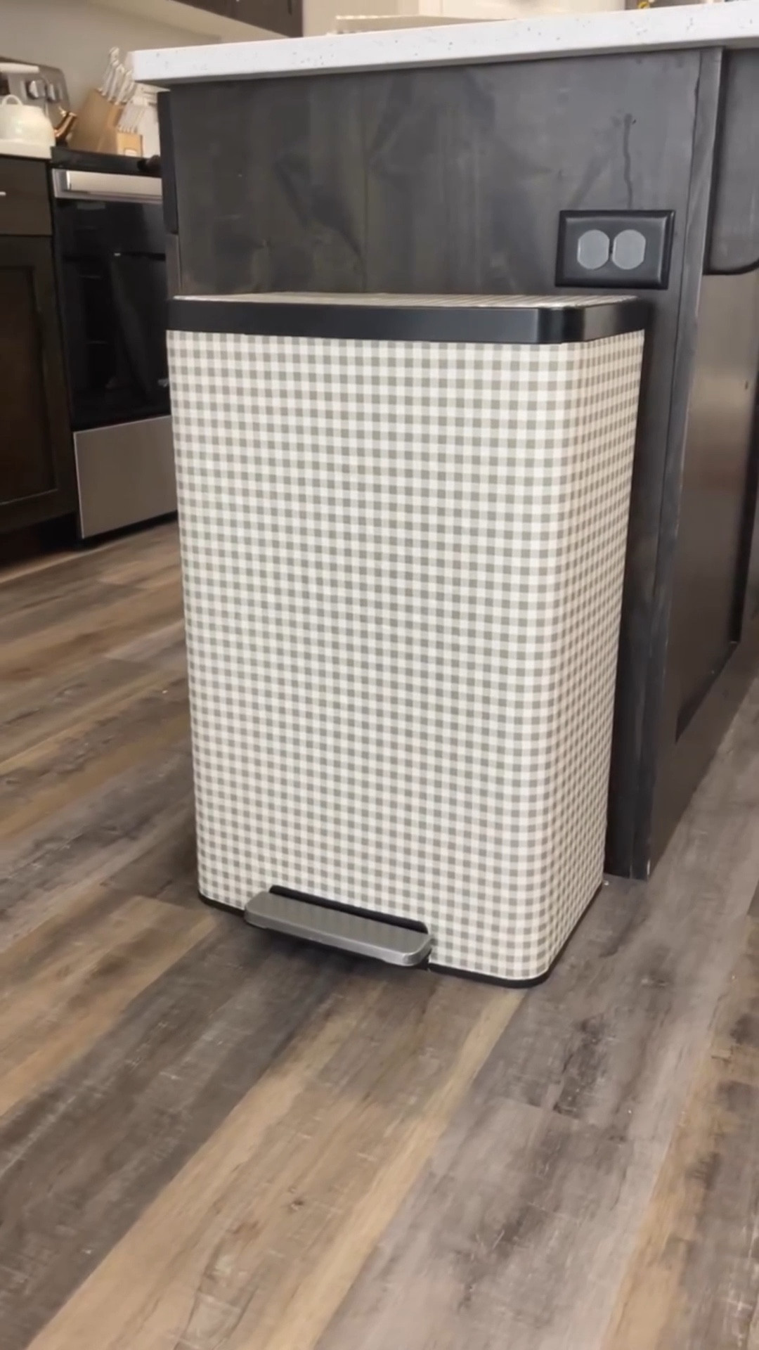 Actually shout out to my husband though cause when he came home he said the trash can looked really nice 😂

diy home decor, crafting, home makeover, kitchen decorations, wallpaper, Sahm life 

#LTKHome #LTKmomlife #LTKdayinmylife
