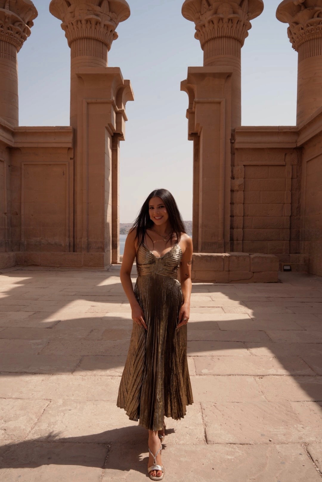 My Temple of Philae outfit in Aswan ✨ Dress is from Fashion Pass + shoes are from DSW! I tagged cam and makeup deets as well 🤍

#LTKParties #LTKTravel #LTKHoliday