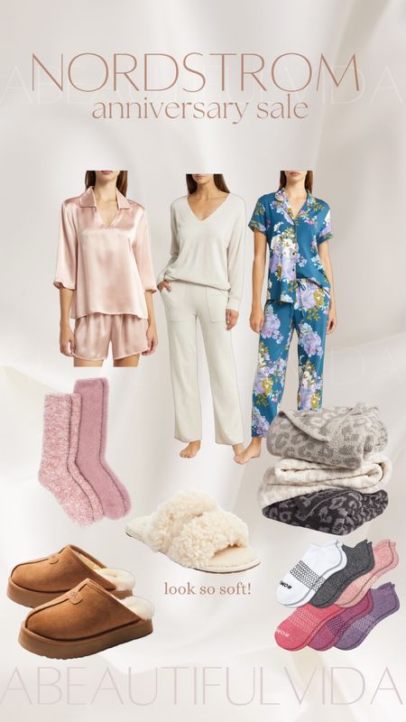 Nordstrom Anniversary Sale. Best in Comfies 

pajamas, barefoot dreams, Uggs, bombas socks, silk pjs 

#LTKxNSale #LTKsalealert #LTKfamily