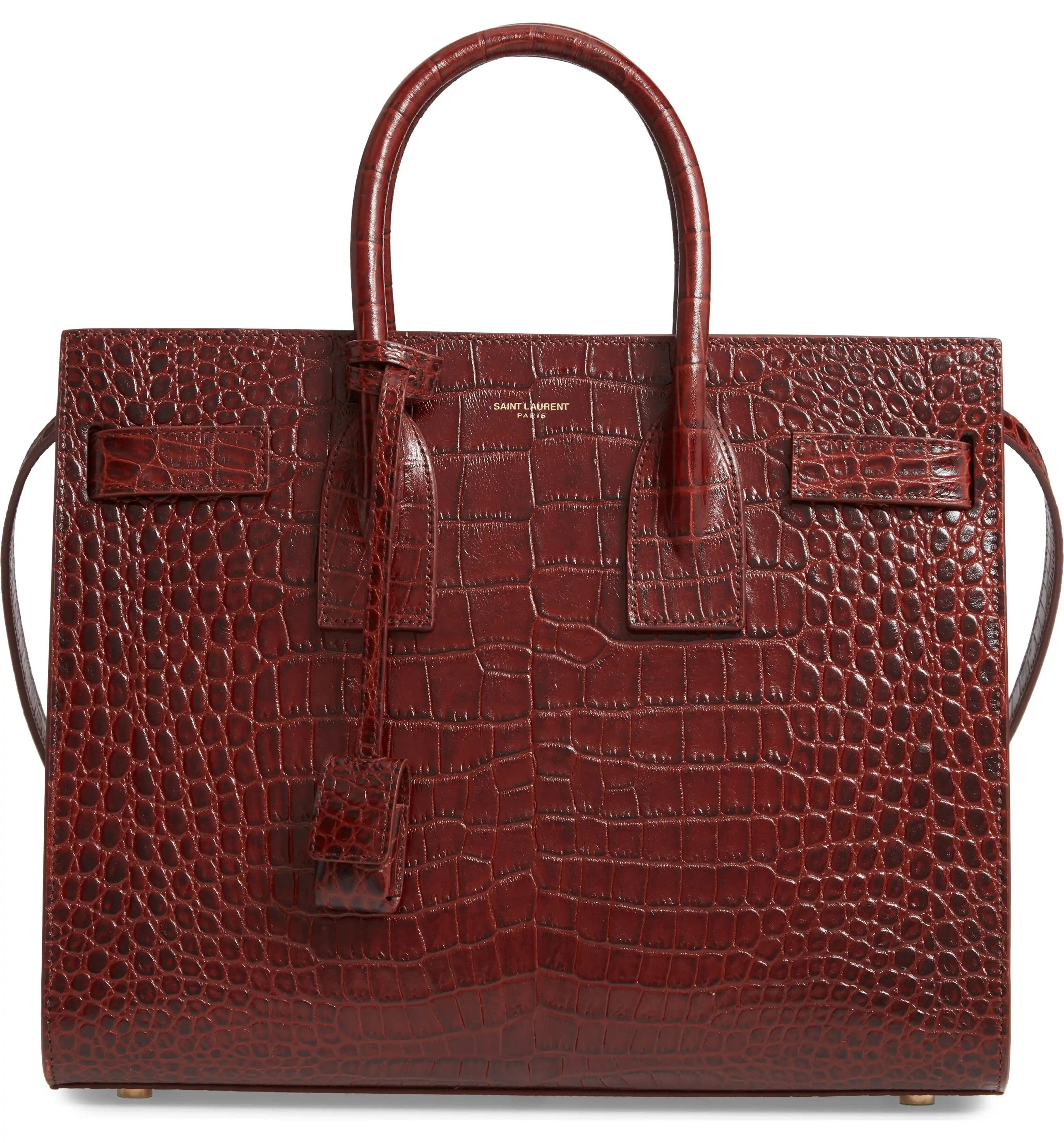 Small Sac de Jour Croc Embossed Leather Tote | Nordstrom